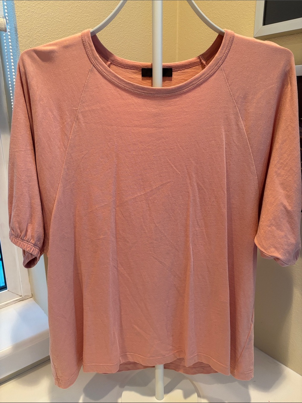 J. Crew Soft Rose Pink Short Sleeve Tee